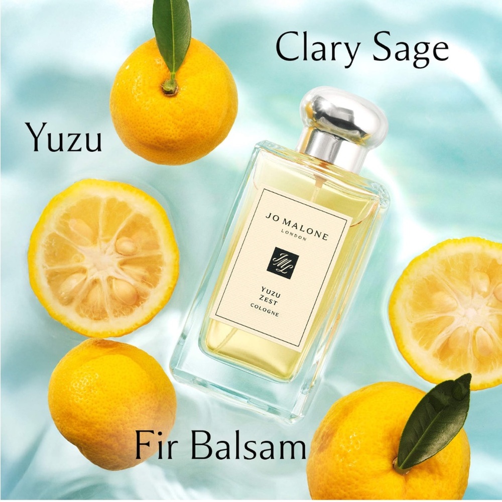 Jo Malone Yuzu Zest Cologne with Citrus 2mL Decant Sample with Spray